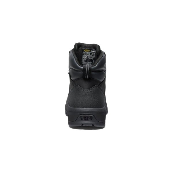 Men's Evanston 6 Waterproof Boot (Carbon Toe)  |  Black/Black