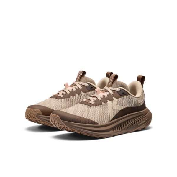 Women's Roam Trail Running Shoe  |  Plaza Taupe/Dark Earth