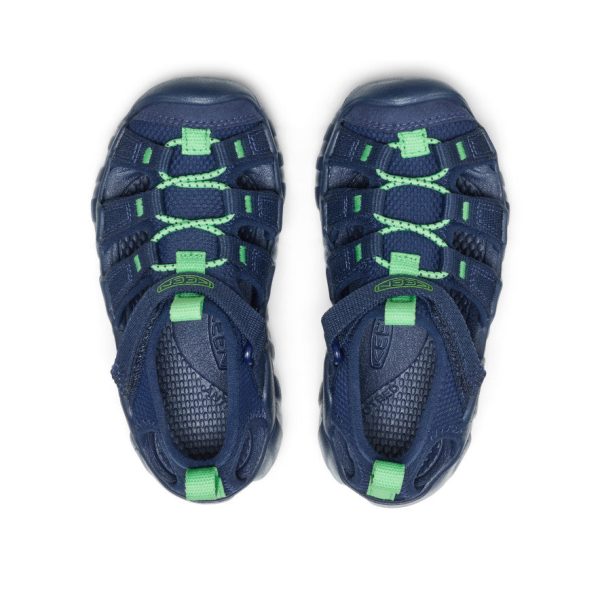 Little Kids' Hyperport H2 Sandal | Naval Academy/Vibrant Green