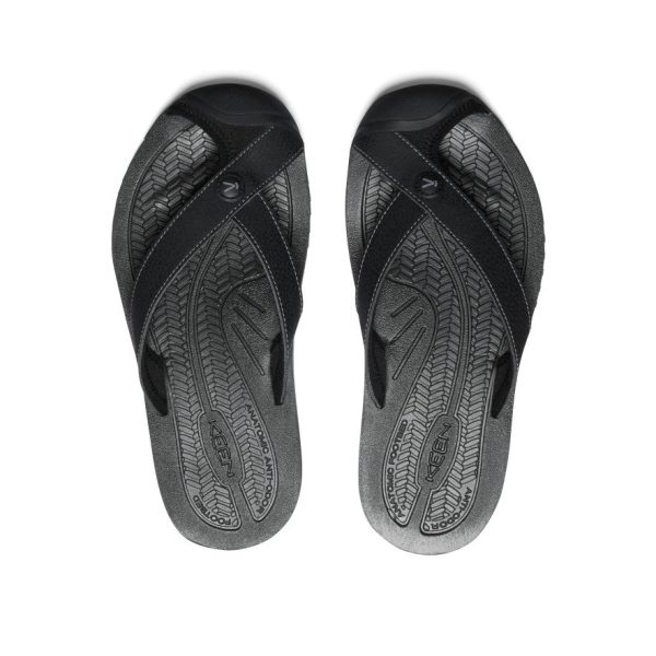 Women's Barbados Flip-Flop  |  Black/Steel Grey