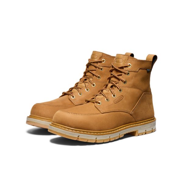 Men's San Jose 6 Waterproof 90?? Heel Boot (Soft Toe)  |  Bistre/Gum