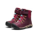 Big Kids' Kanibou Waterproof Winter Boot  |  Fig/Pink Lemonade