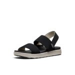 Women's Elle Backstrap Sandal Wide  |  Black