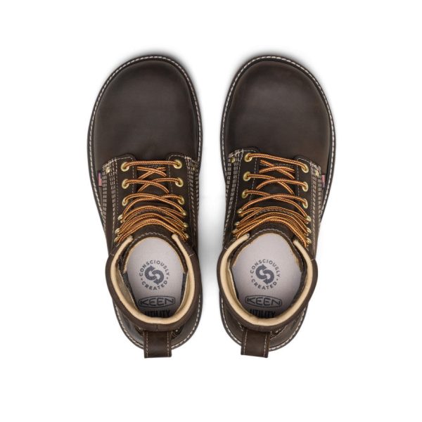 Men's Liberty 6 Waterproof 90° Heel Boot (Carbon Toe)  |  Coffee Bean/Black