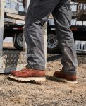 Men's Cincinnati 6 Waterproof 90?? Heel Boot (Carbon Toe)  |  Tuscan Red/Sandshell