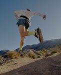 Men's Wander Trail Running Shoe  |  Black/Magnet