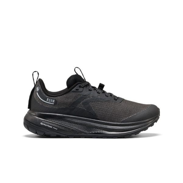 Women's Roam Trail Running Shoe  |  Black/Black