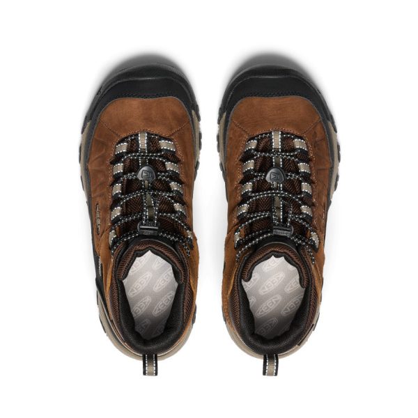 Big Kids' Targhee IV Waterproof Hiking Boot | Bison/Brindle