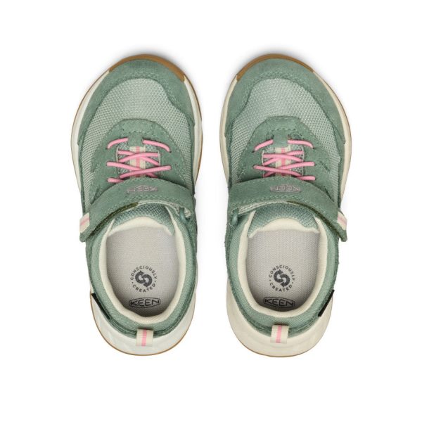 Little Kids' Hightrail Waterproof Hiking Shoe  |  Lily Pad/Cashmere Rose
